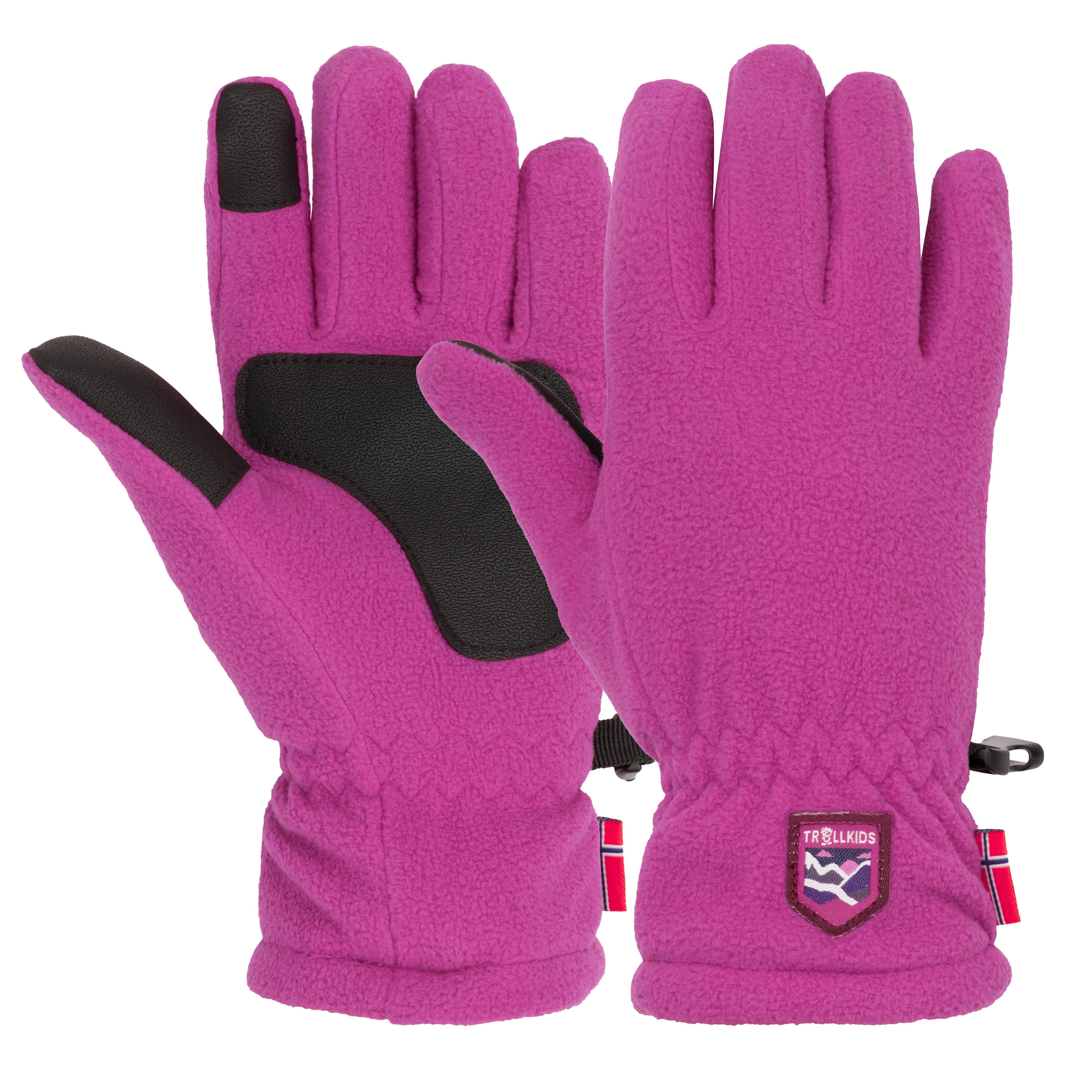 Trollkids Eikedalen Kinder Fingerhandschuhe pink Größe 4.5 Lifestyle Elastisch