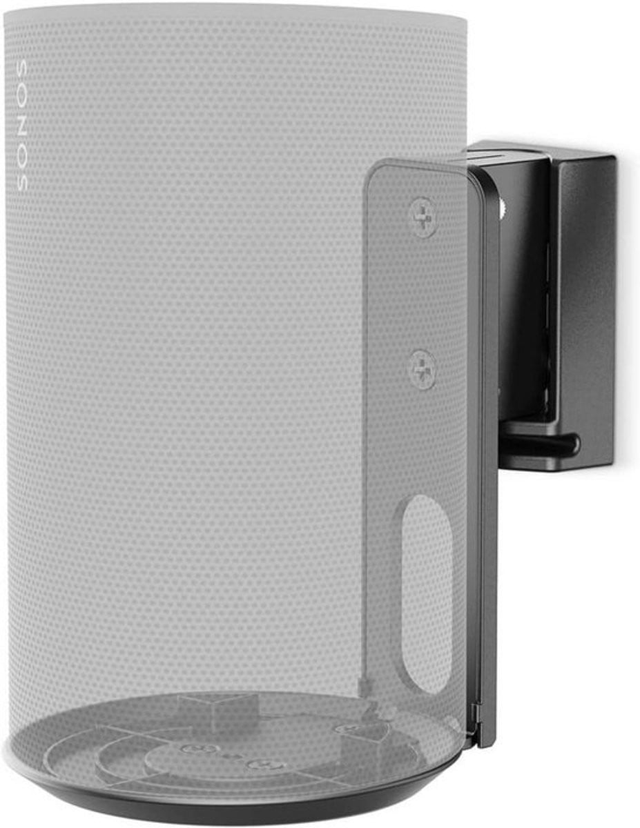 Wandbeugel voor Sonos Era100 - Kantelbaar en Draaibaar - Zwart