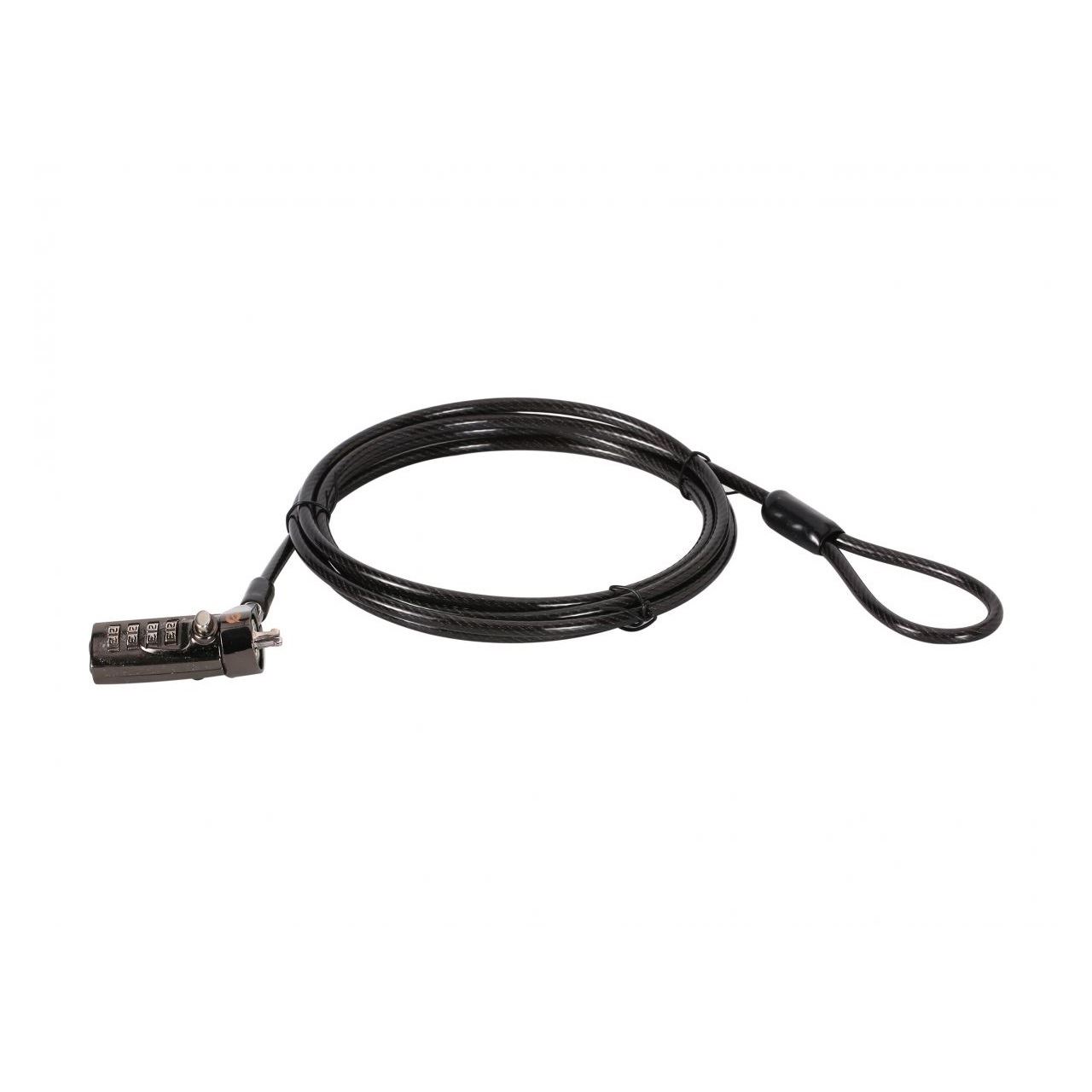 Conceptronic NBT Notebook Zahlenschloss Nano 1.8m sw