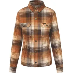 Rokker Houston, Hemd/Textiljacke Damen - Beige/Braun/Schwarz - XXL