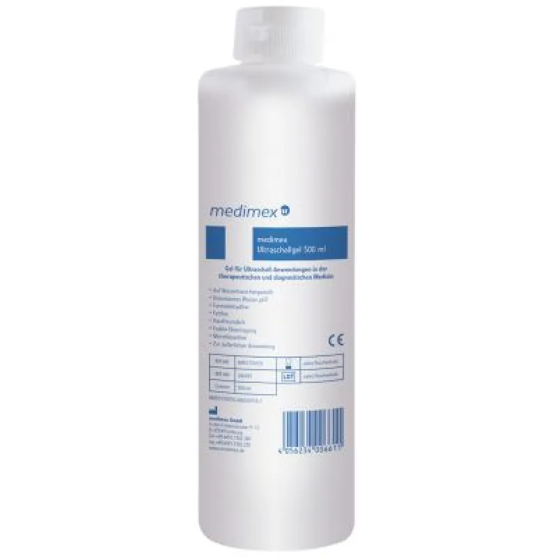 medimex GmbH Ultraschallgel Hausmarke, 500 ml Flasche 8M50170050