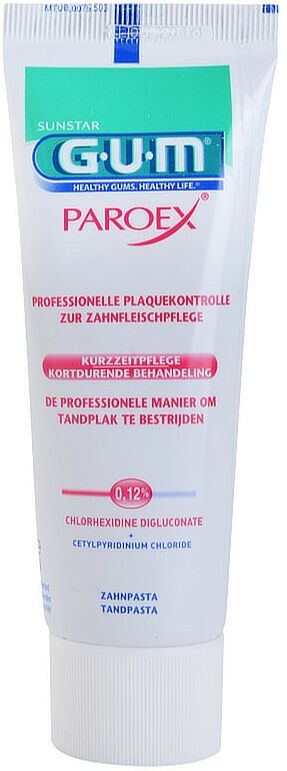 G.U.M Paroex Toothpaste Gum Protection Toothpaste to treat periodontitis 75 ml