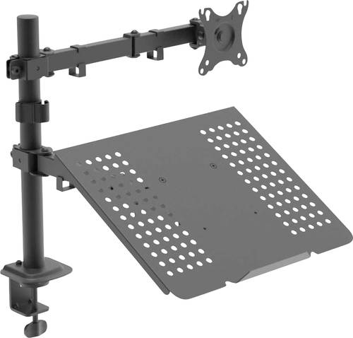 Akyga AK-MB-04 Monitor-Tischhalterung 2 Display(s) 81,3cm (32") Schwarz Neigbar, Rotierbar, Schwenkbar