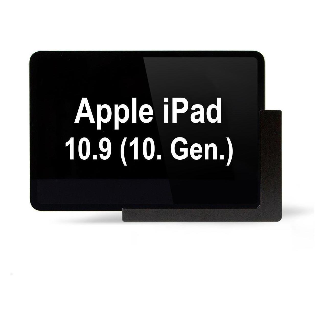 TabLines TWP027B Wandhalterung für Apple iPad 10.9 (10. Gen.), schwarz (TWP027B)
