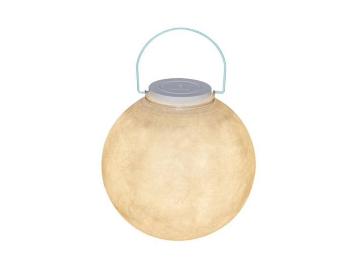 IN-ES.ARTDESIGN lampe de table LUNA TAKE AWAY (Turquoise - Laprene, acier et Nebulite)