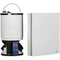 Blauberg Fertigstellungsset VENTO Expert DUO A30-1 W V.2 weiße Innenblende, WLAN, DN 160