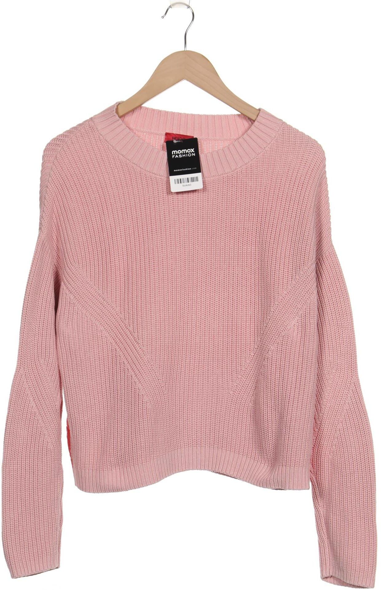 Hugo by Hugo Boss Damen Pullover, Pink, Gr. S, Baumwolle - Second Hand