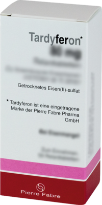 kohlpharma GmbH TARDYFERON Depot-Eisen(II)-sulfat 80 mg Retardtab. 50 St 13158122