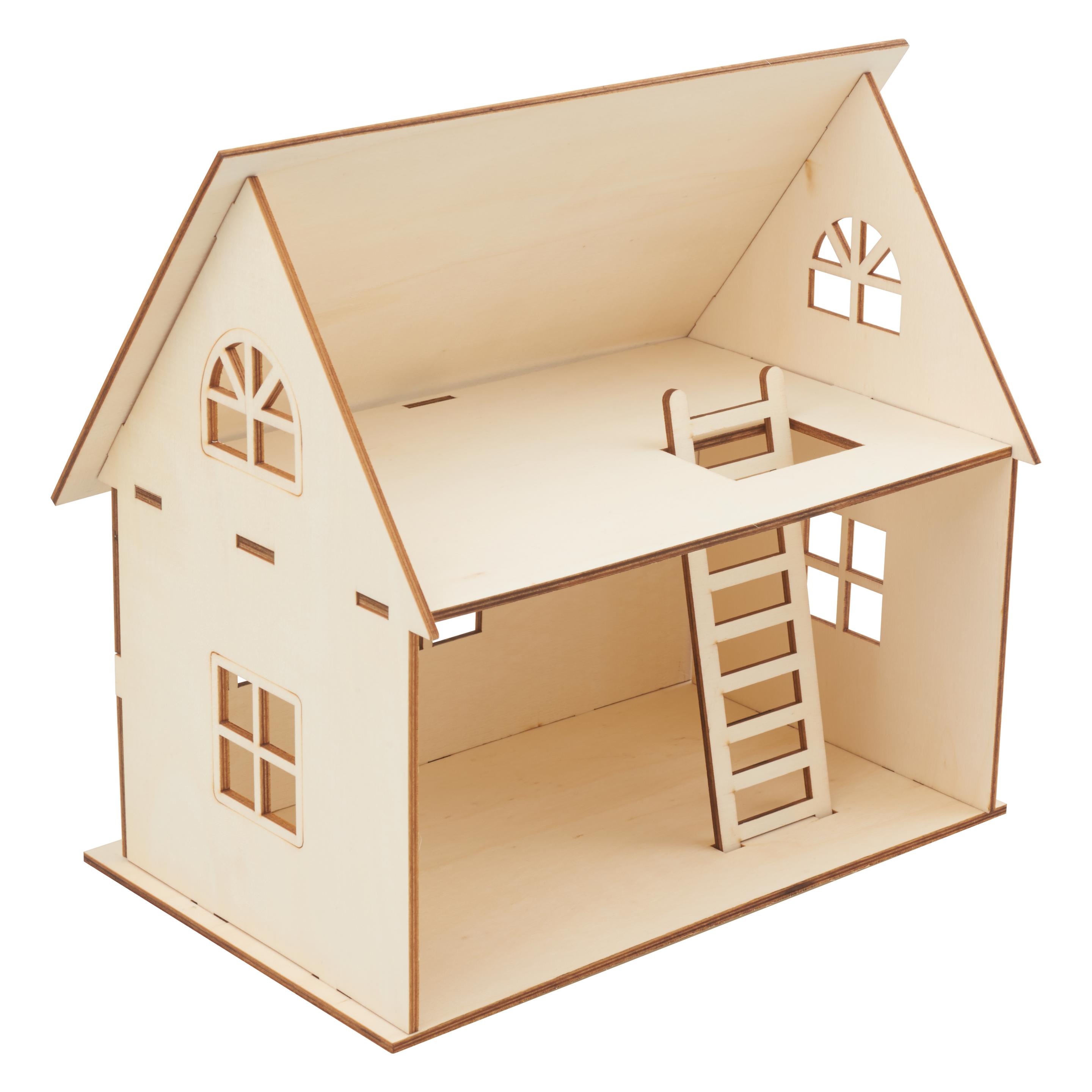 Creativ Company Puppenhaus zum Zusammenbauen (57879)