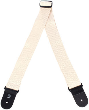 Daddario 50CT01 Guitar/Bass Strap Naturel
