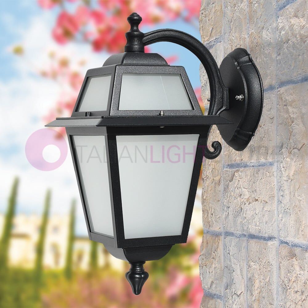Artemide Antracite Lampada A Parete Da Esterno Classica Quadrata