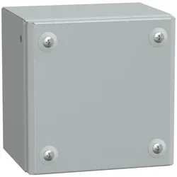 Schneider Electric NSYSBM151512 Flaches Stahlgehäuse PanelSeT SBM 150x150x120mm IP66 IK10