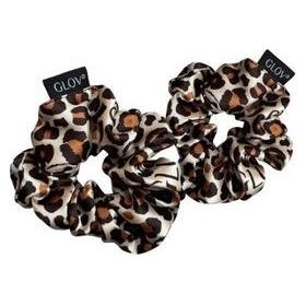 Glov Satin Scrunchies Satin Hair Ties S Cheetah 2 Pieces (Haargummi) (65610345)