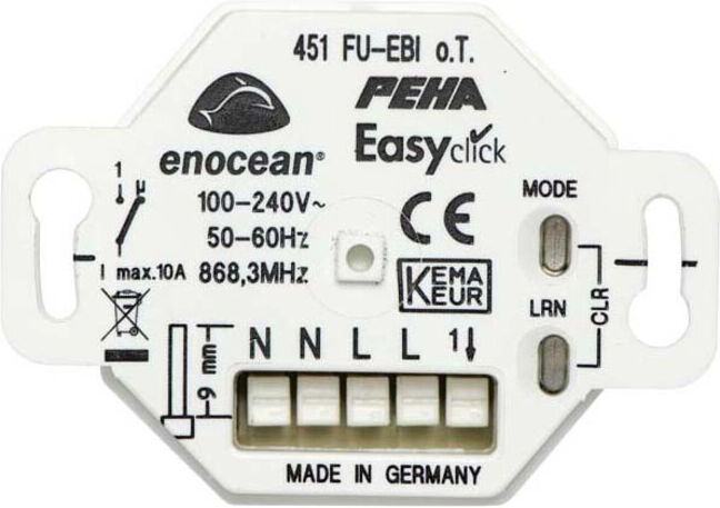 Peha Récepteur radio 1 canal encastré D 451 FU-EBI O.T. (00364316)