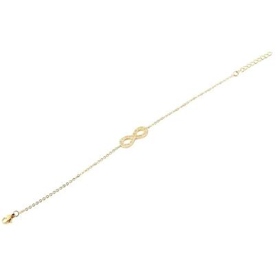 Armband ADELIA´S "Damen", gold, Armbänder, Damen, 18cm, Edelstahl, Armband, Zum Verschenken an Menschen, die Ihnen am Herzen liegen