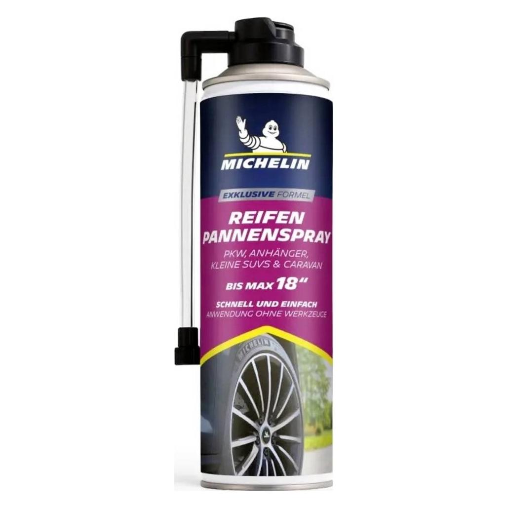 Michelin 650100 Reifenpannenspray PKW Pannenspray 500 ml (650100)