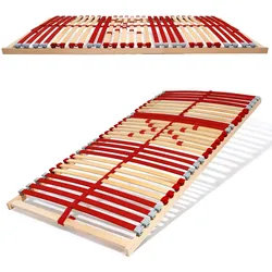 Coemo Lattenrost RUBY 7-Zonen 80 x 200 cm Lattenrahmen Kopfteil starr