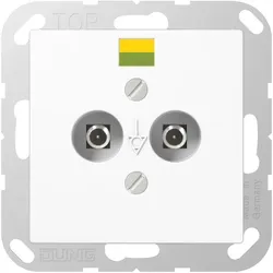 Jung Potenzialausgl.-Steckdose A 565-2 BF WW