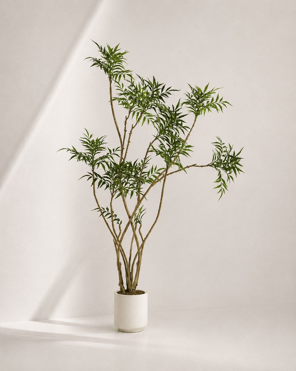 Kunstplant Mahonia Tree Groen – 190 cm