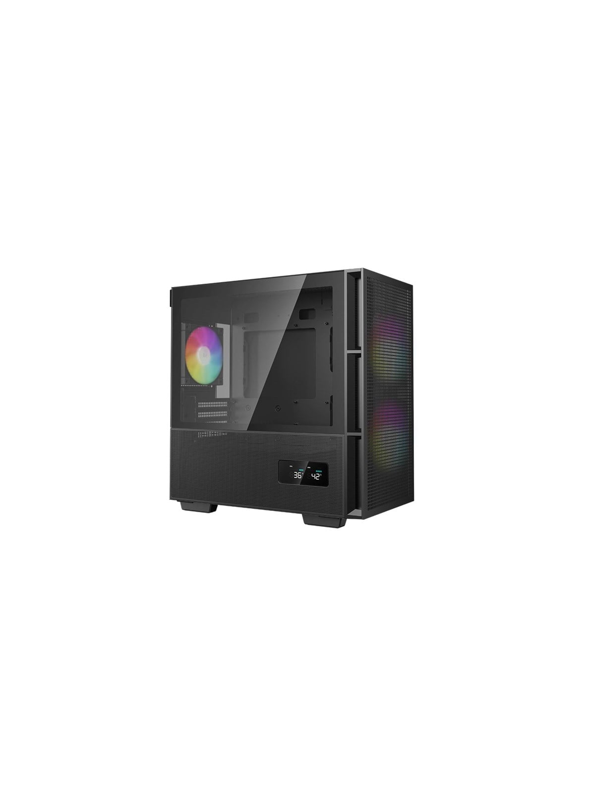 DeepCool CH360 DIGITAL - Gehäuse - Miditower - Schwarz
