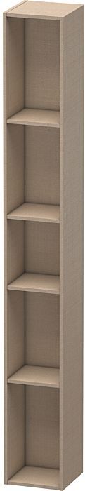 Duravit L-Cube Regalelement LC120607575 18x18x140cm, 5 Fächer, vertikal, leinen