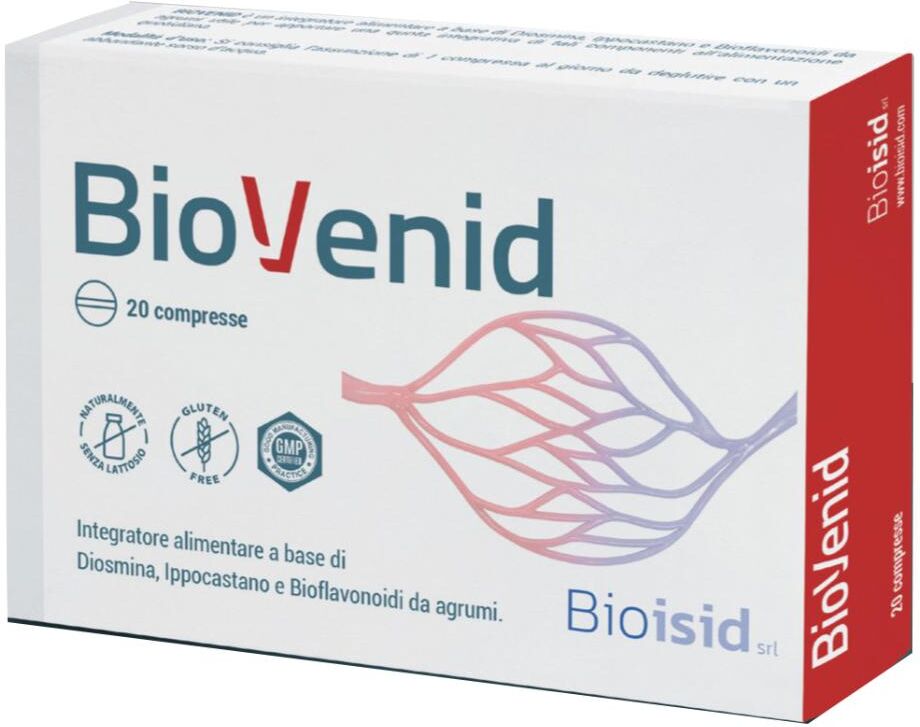 BIOISID Srl Biovenid, 20 Compresse