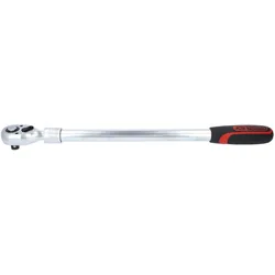 KS Tools, Ratsche, 1/2" Teleskop-Umschaltknarre, extra lang, 72-Zahn (1/2")