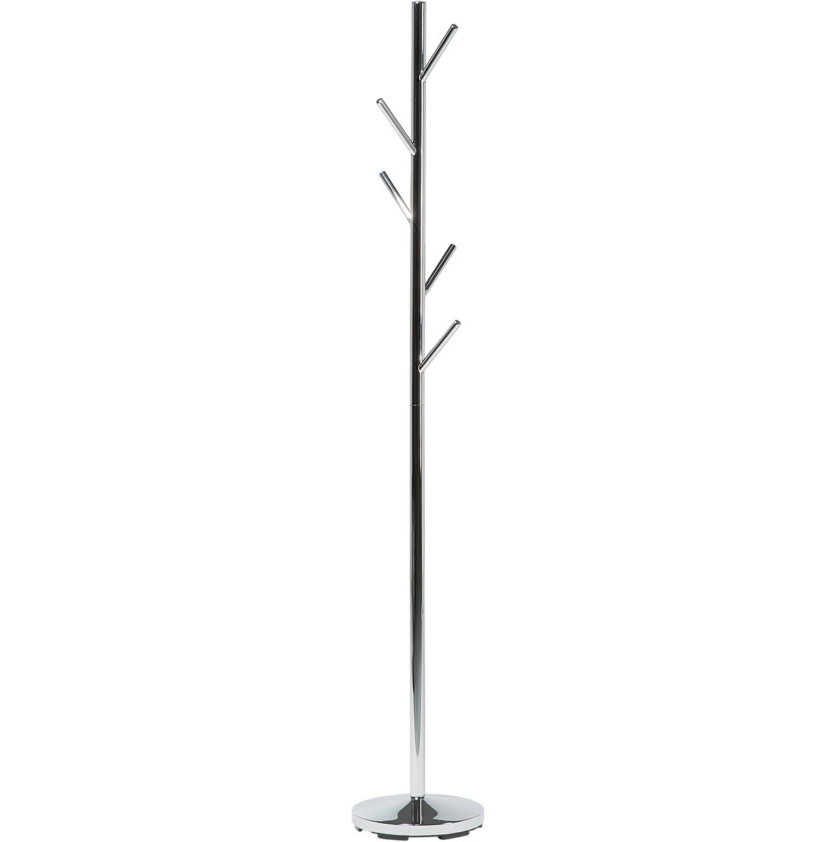 Allen Kapstok Zilver RVS met Ronde Basis