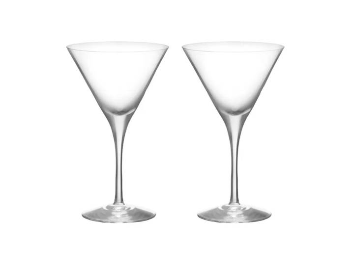 Orrefors Verres à martini More 19 cl lot de 2 Transparent