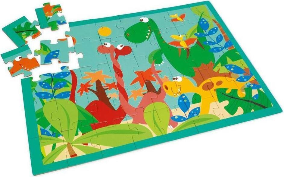 Scratch Puzzel Dino met 40 stukjes