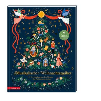 Musikalischer Weihnachtszauber (Musikbilderbuch mit Musik zum Streamen), Gebundene Ausgabe von Rudolf Herfurtner,Susa Hämmerle, Annette Betz im