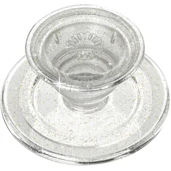 PopSockets PopGrip for MagSafe Clear Glitter, Smartphone Halterung, Transparent