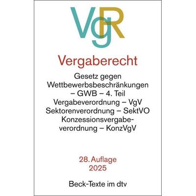 Vergaberecht, Taschenbuch von , dtv, 978-3-423-53304-1