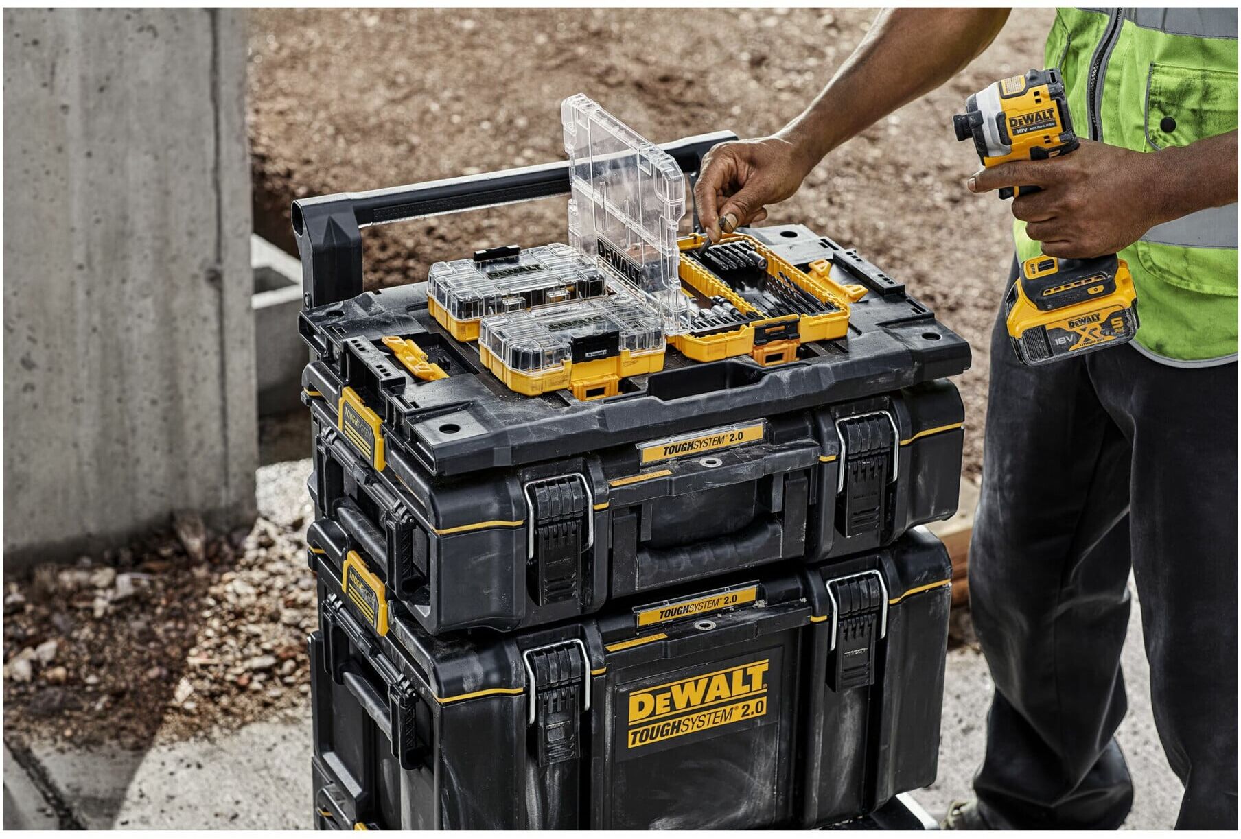 DEWALT Adapter für ToughSystem und T-STAK (DWST08017-1)