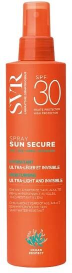 SVR Sun Secure Spray Solare SPF 30 Viso e Corpo 200 ml