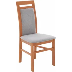 Polsterstuhl SANTANA - SILVER (BHT 44x100x55 cm) - Bezug: Stoff - BHT 44x100x55 cm