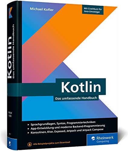 Michael Kofler - Kotlin: Das umfassende Handbuch - Preis vom 09.10.2026 07:28:09 h