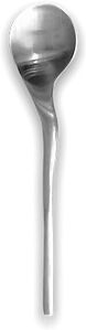 Cookplay Cucchiaio Dessert Argento Opaco 16,5 cm Rama