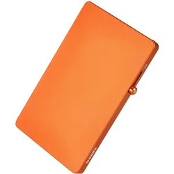 Valenta Cardprotector Alu MagSafe Thin, Weiteres Smartphone Zubehör, Orange