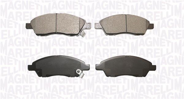 Magneti Marelli Bremsbelagsatz, Scheibenbremse 363916061122 Für Nissan (Dfac) Venucia
