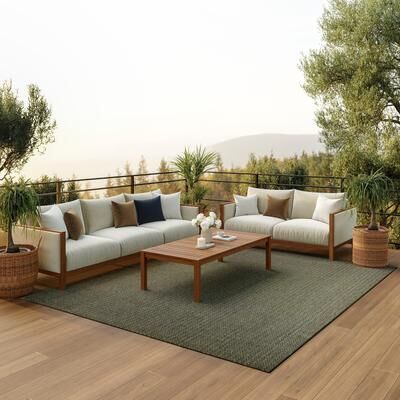 Nourison Tulum Indoor/Outdoor Chevron Area Rug