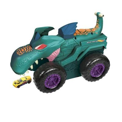 Hot Wheels Monster Trucks autofressender Mega-Wrex, inkl. 1 Spielzeugauto