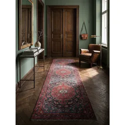 Läufer waschbar Rot 60 x 230 cm - HURST   Kadima Design