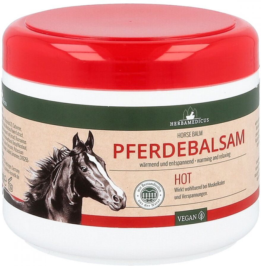 Pferdebalsam Hot Herbamedicus 500ml