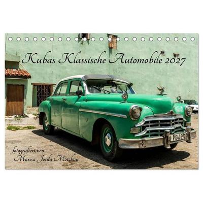 Kubas Klassische Automobile 2027 (Tischkalender 2027 DIN A5 quer), CALVENDO Monatskalender