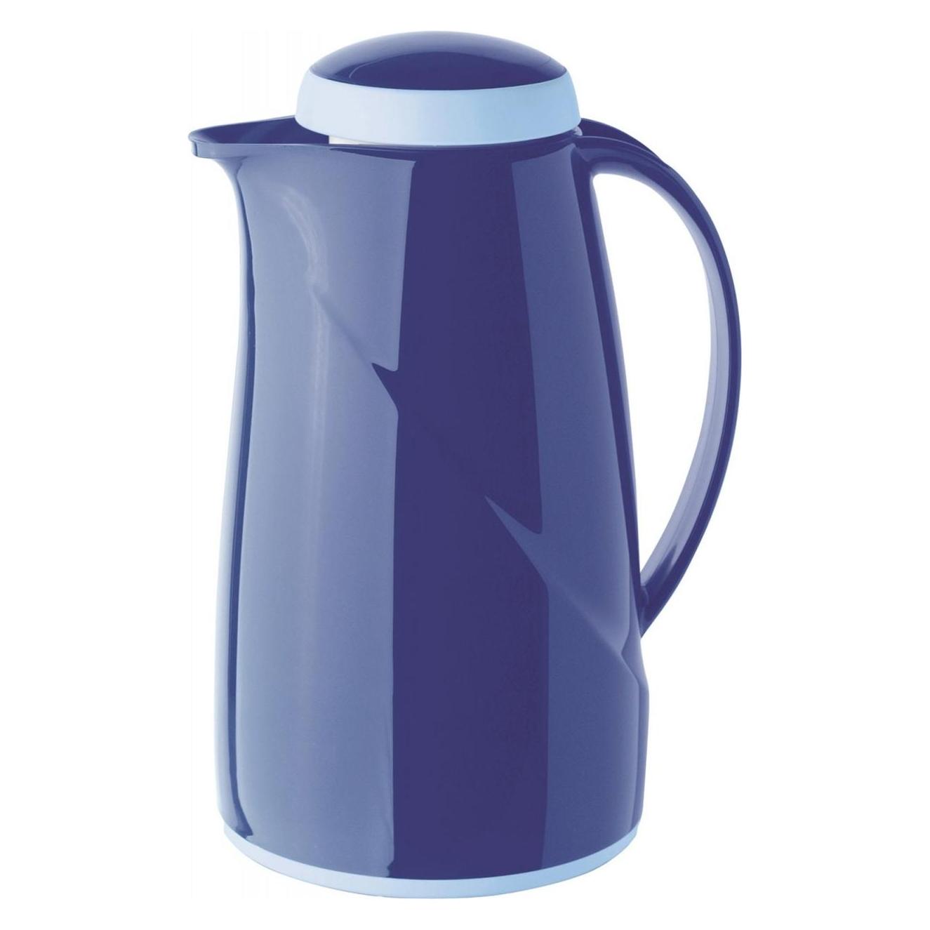 Helios Isolierkanne Wave 1 L D.Blau, spülmaschinengeeignet (1 l) (2944-008)