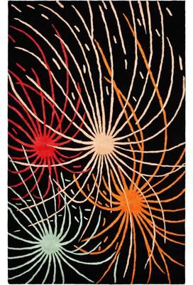 SAFAVIEH Handmade Soho Sigurlaug Fireworks N.Z. Wool Rug