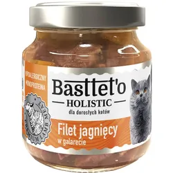 Basttet'o Holistic Lammfilet in Galette für Katzen 130g
