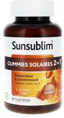 Nutreov Sunsublim Gummies 2en1 - 60 Gummies - Pot 60 gommes