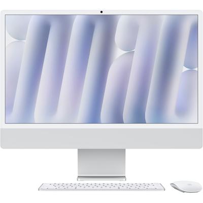 APPLE iMac "iMac 24" CTO", silber, Mac OS, 10-Core GPU, 16 GB RAM 256 GB SSD, Desktop-PCs, iMac